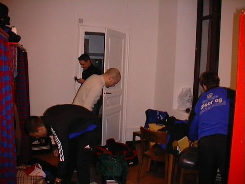 Trainingslager 2004 der 1.Mannschaft im Tessin